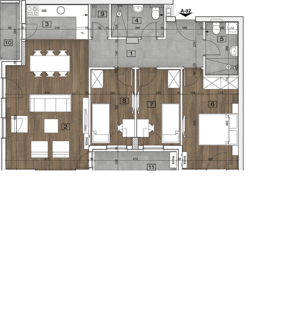 stan na prodaju Novi Sad 85m2 541809