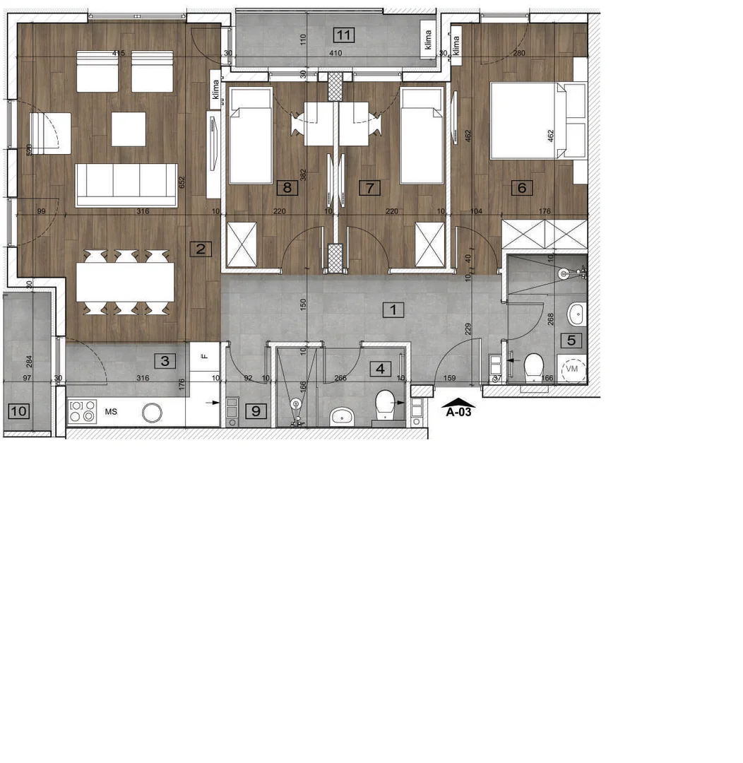 stan na prodaju Novi Sad 86m2 541886