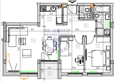 stan na prodaju Novi Sad, 66m2 552257