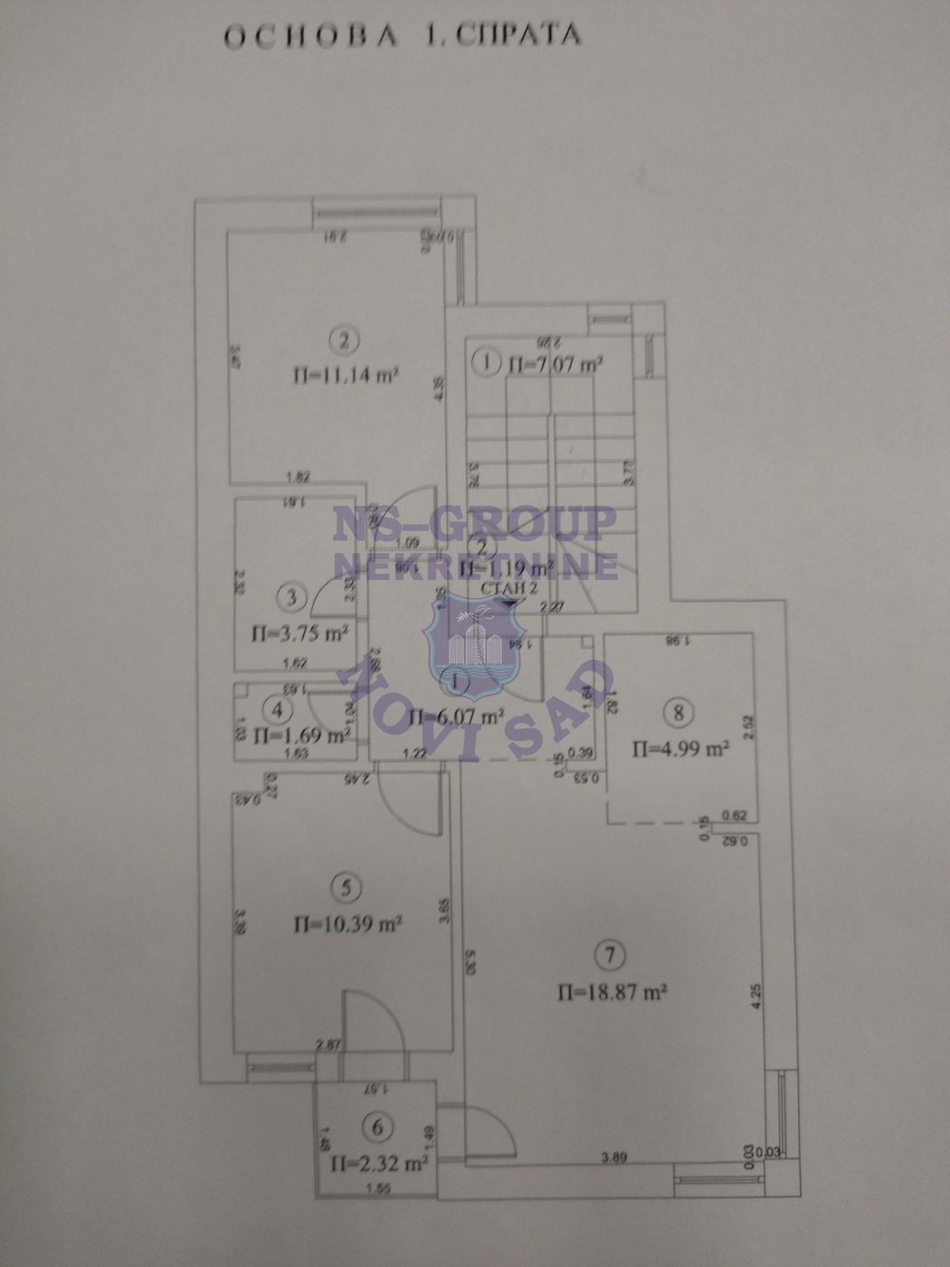 stan na prodaju Novi Sad 59m2 558291