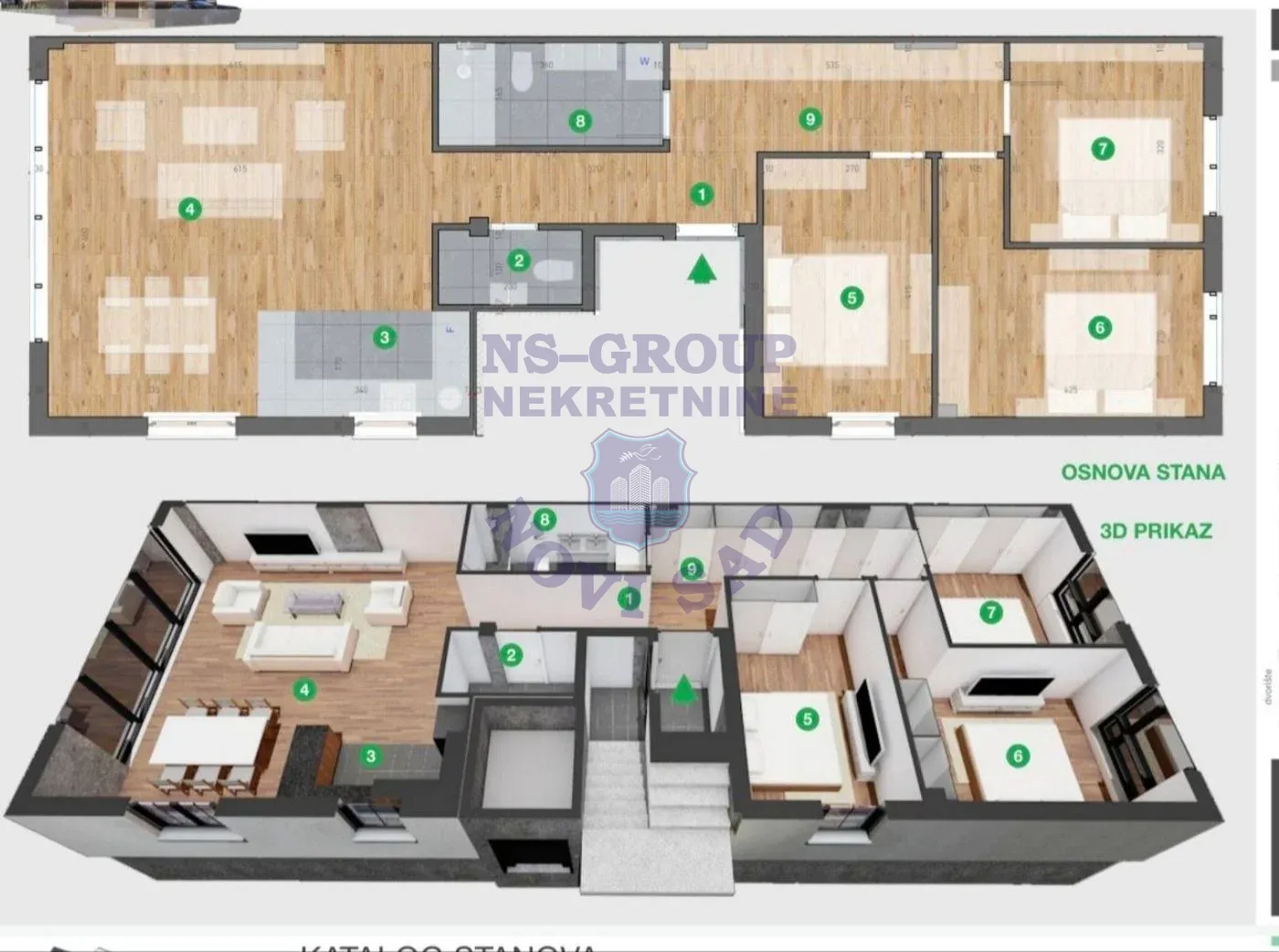 stan na prodaju Sremska Kamenica, 93m2 559266