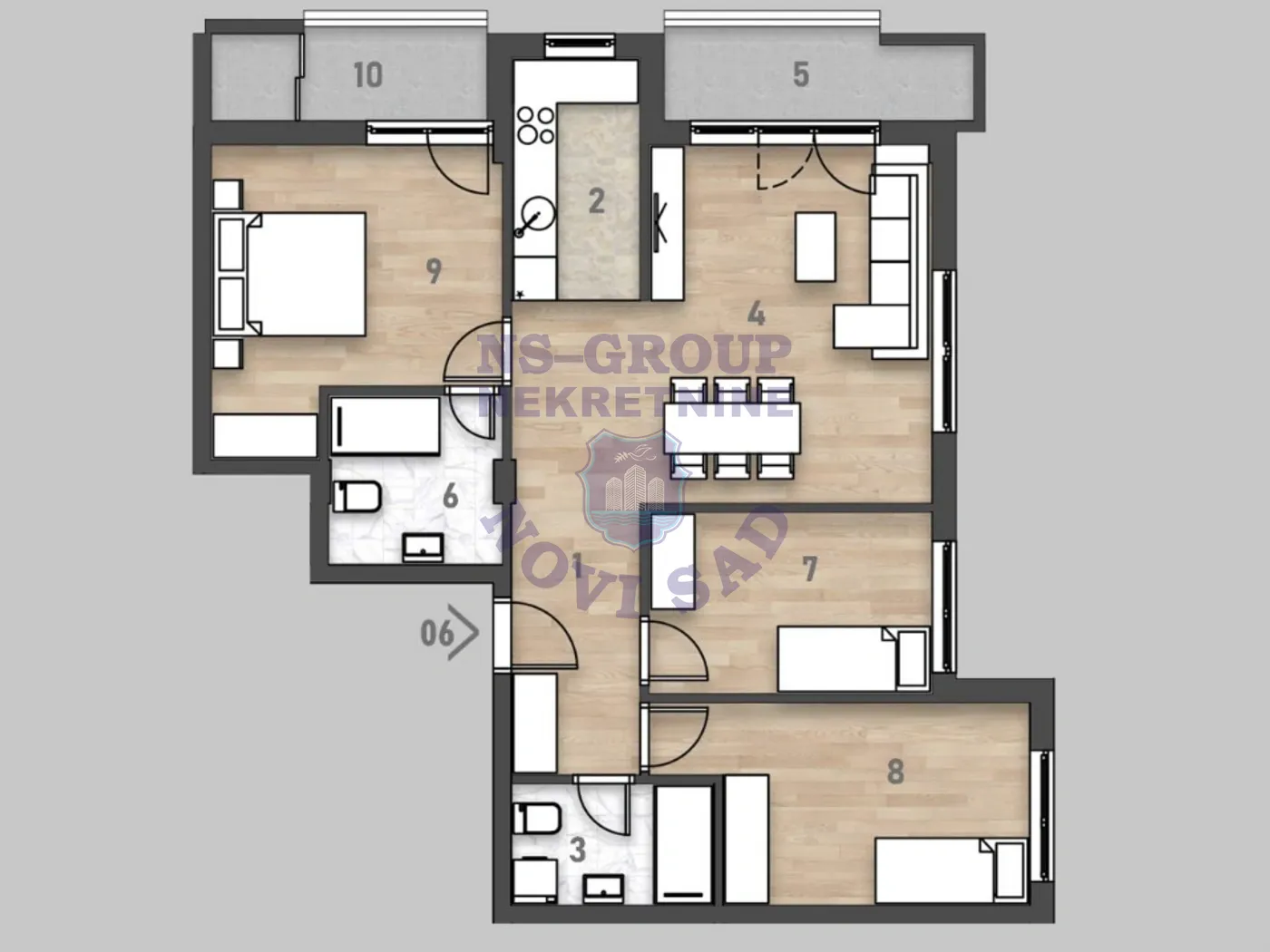 stan na prodaju Novi Sad, 94m2 559751