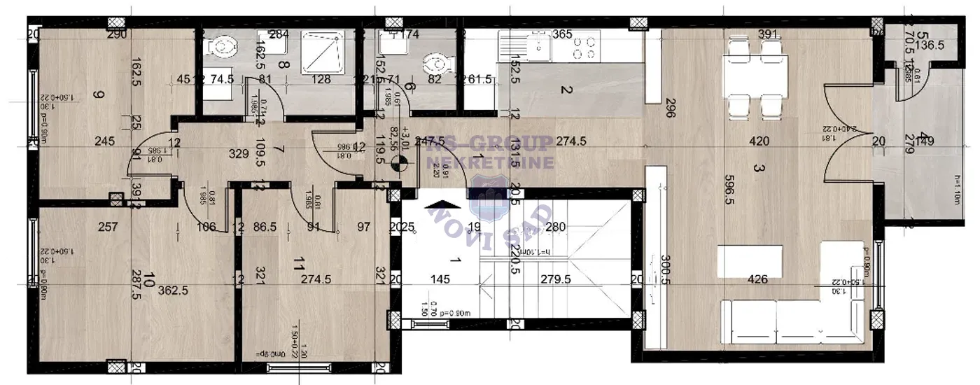 stan na prodaju Novi Sad 79m2 560608