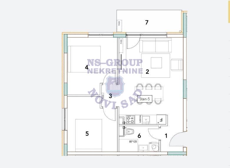 stan na prodaju Vrdnik, 58m2 560254
