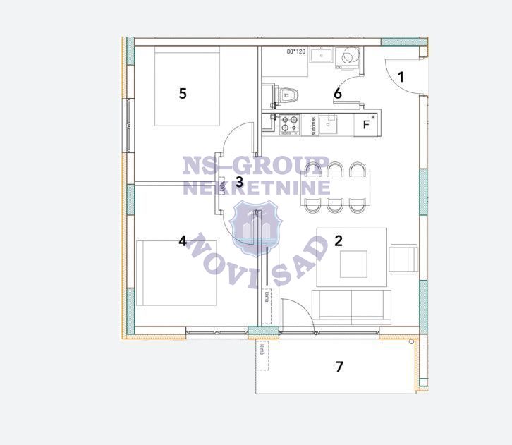 stan na prodaju Vrdnik, 58m2 560303