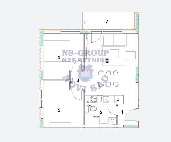 stan na prodaju Vrdnik, 58m2 560315