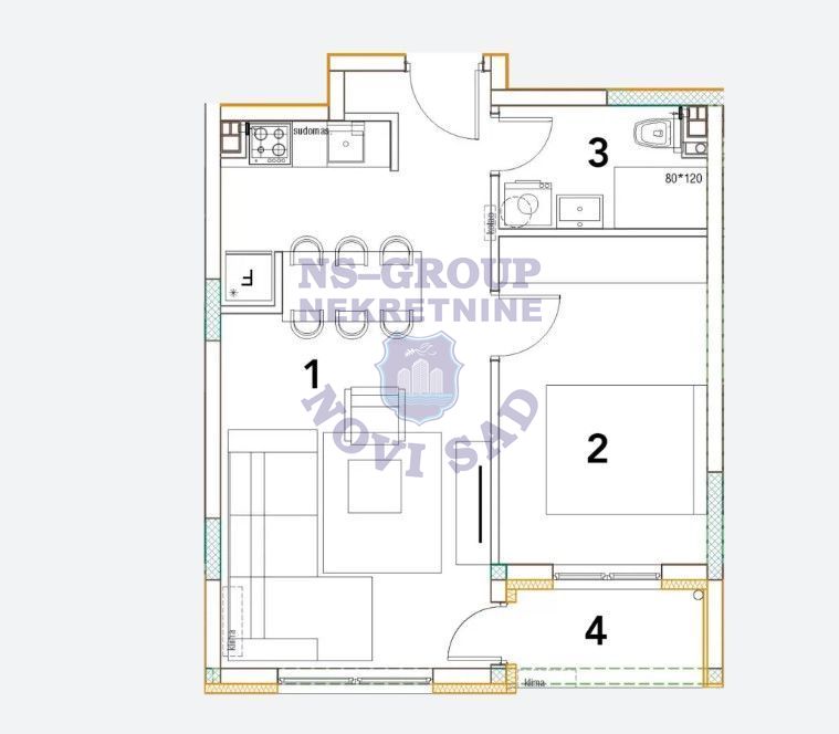 stan na prodaju Vrdnik, 44m2 560251