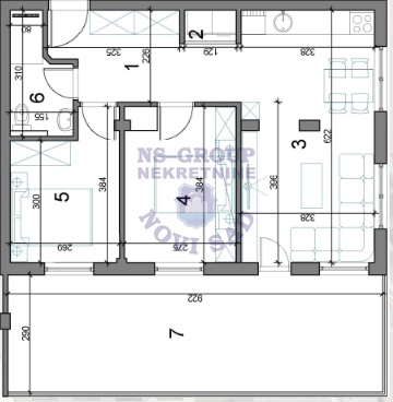 stan na prodaju Novi Sad 80m2 556482
