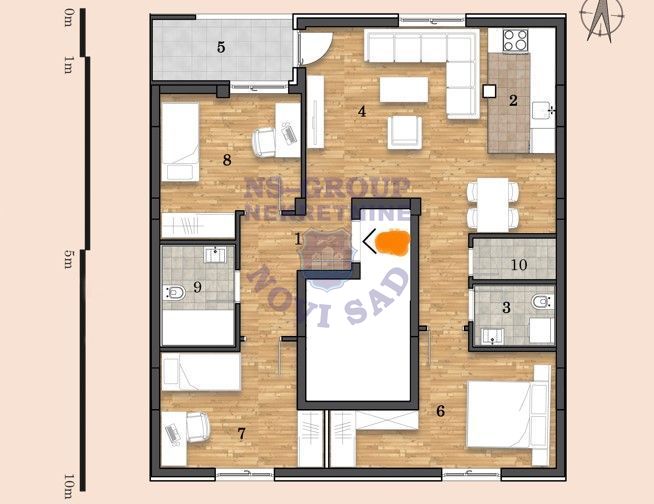 stan na prodaju Novi Sad 85m2 560519